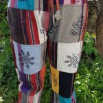 patchwork trousers